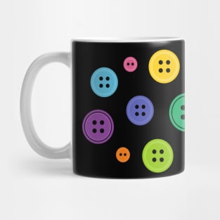 Rainbow Buttons Mug